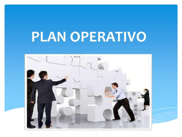 Plan Operativo - Plan de Negocio